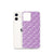 Purple Dino Stomp - Dinosaur iPhone Case