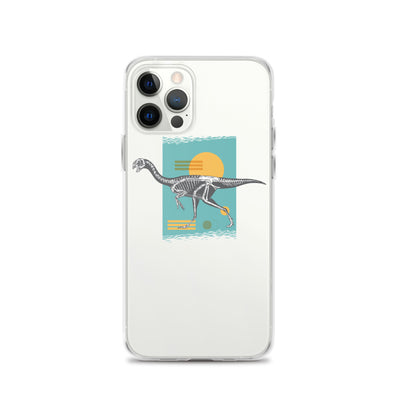 Retro Dinosaur - Dinosaur iPhone Case