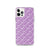 Purple Dino Stomp - Dinosaur iPhone Case