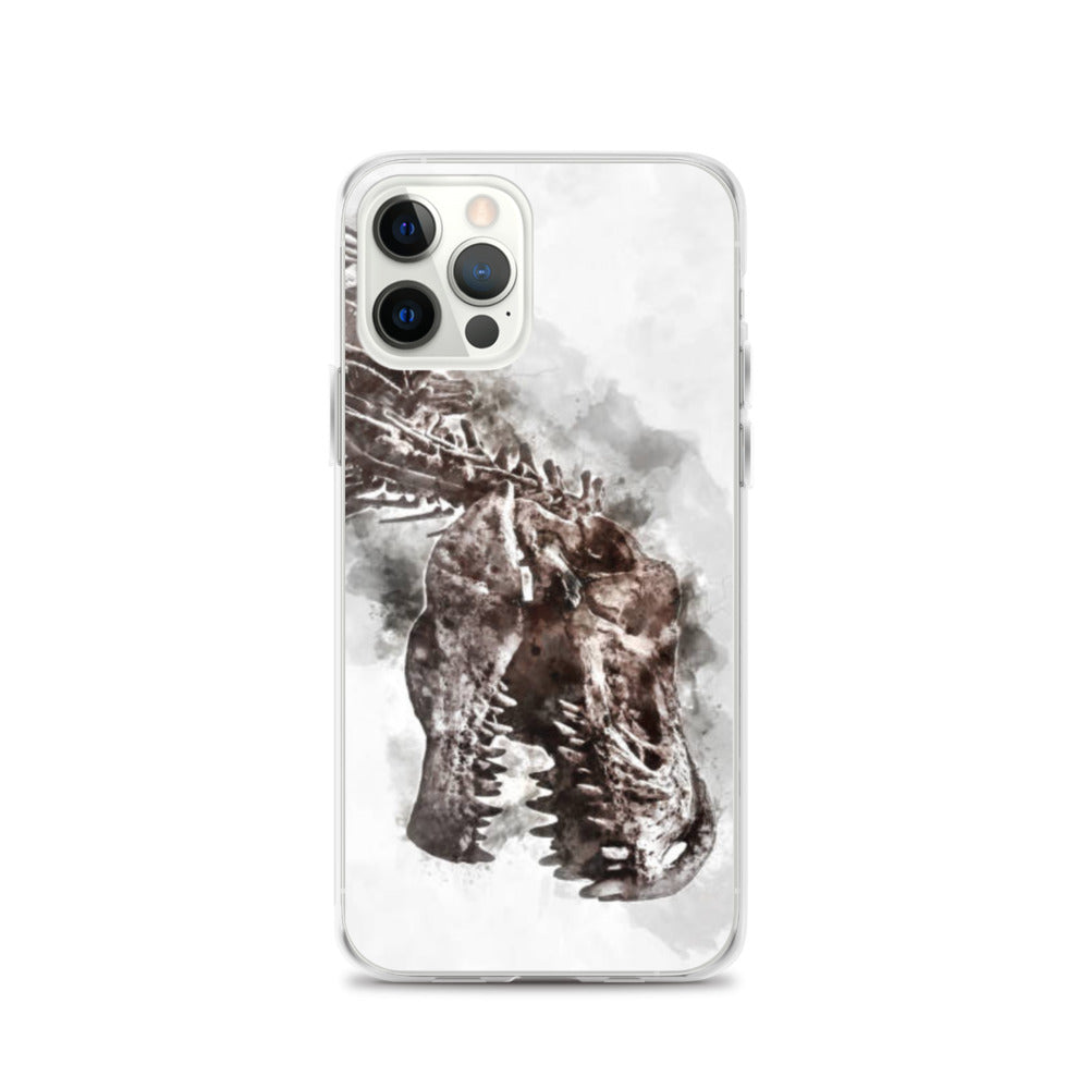 T-Rex Sketch - Dinosaur iPhone Case