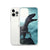 Moonlight Raptor - Dinosaur iPhone Case