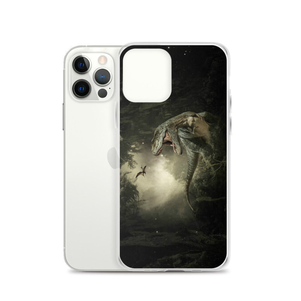 T-Rex Jungle - Dinosaur iPhone Case