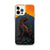 Volcanic T-Rex - Dinosaur iPhone Case