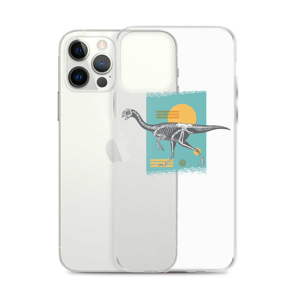 Retro Dinosaur - Dinosaur iPhone Case