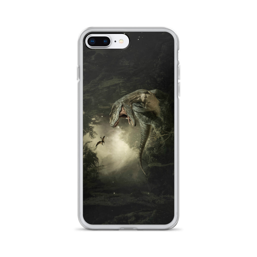 T-Rex Jungle - Dinosaur iPhone Case