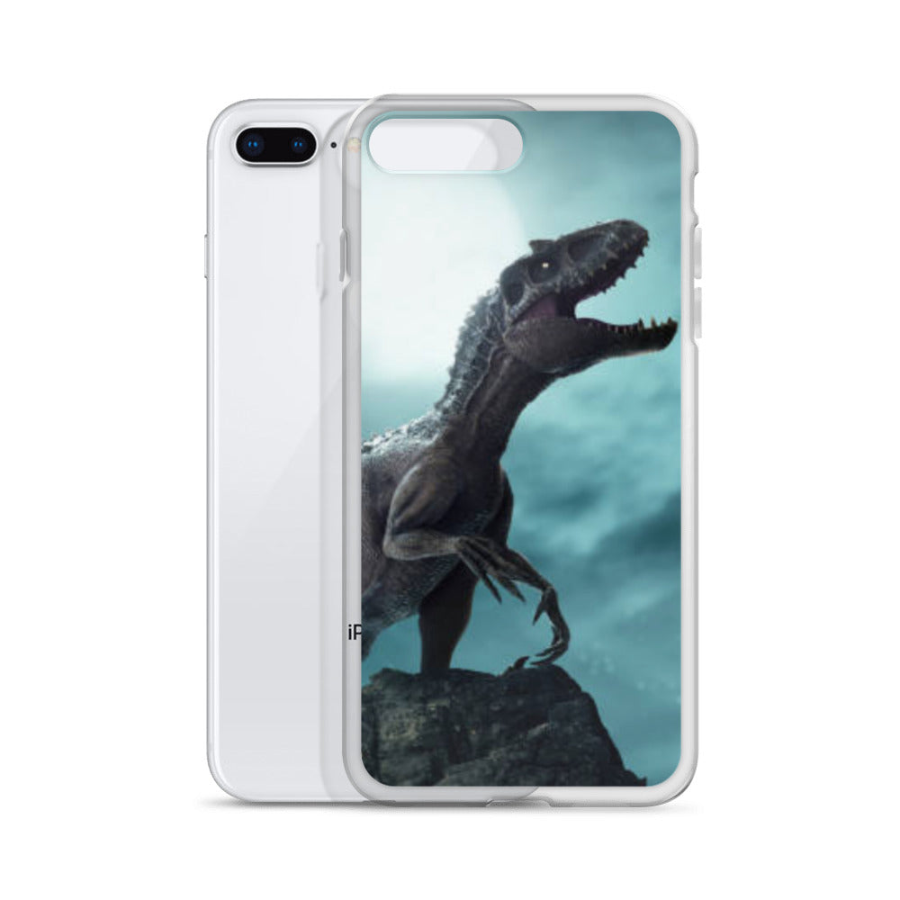 Moonlight Raptor - Dinosaur iPhone Case