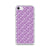 Purple Dino Stomp - Dinosaur iPhone Case