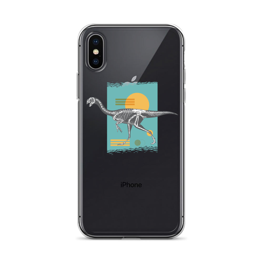 Retro Dinosaur - Dinosaur iPhone Case