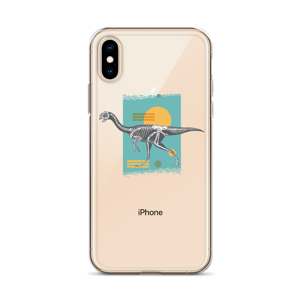 Retro Dinosaur - Dinosaur iPhone Case