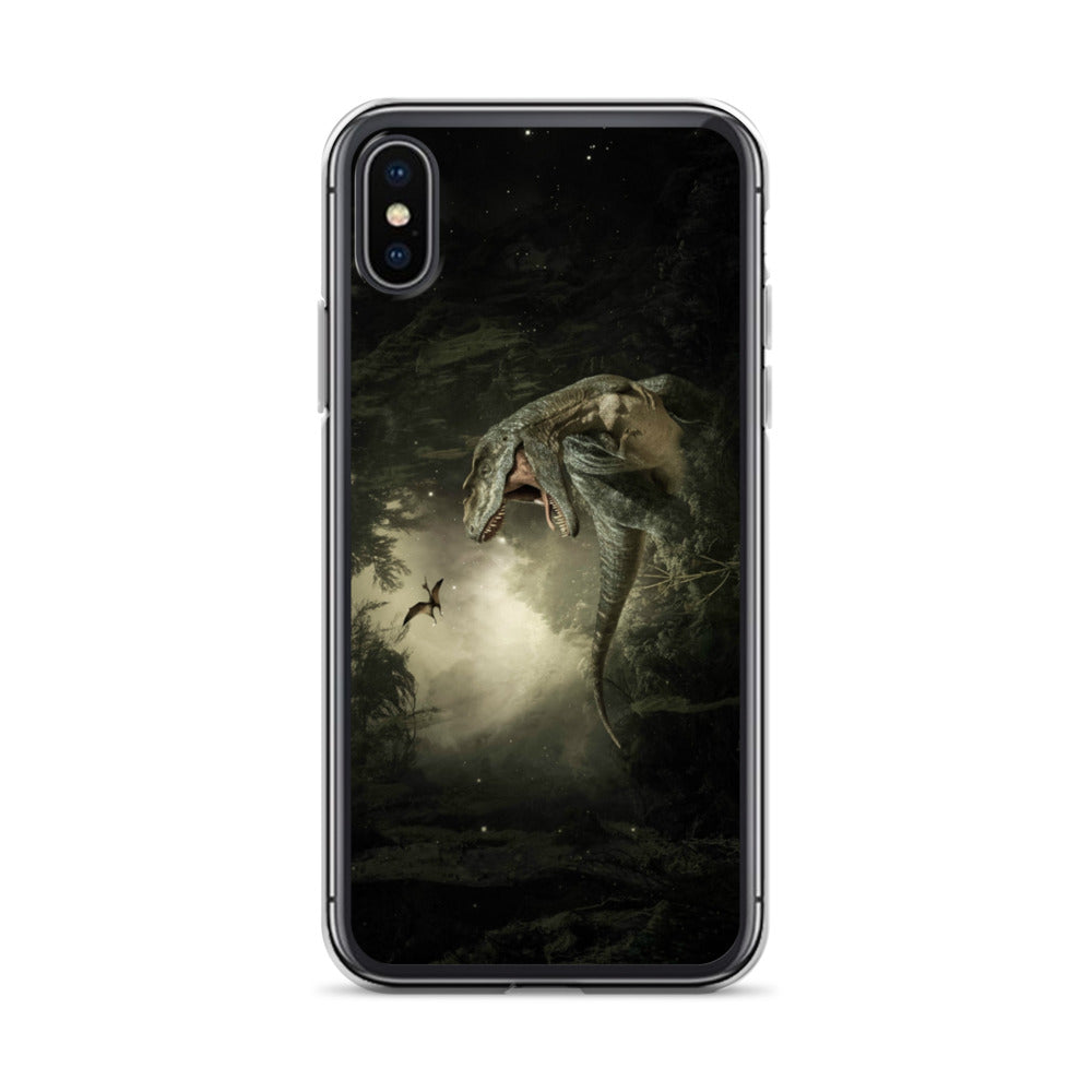 T-Rex Jungle - Dinosaur iPhone Case