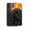 Volcanic T-Rex - Dinosaur iPhone Case