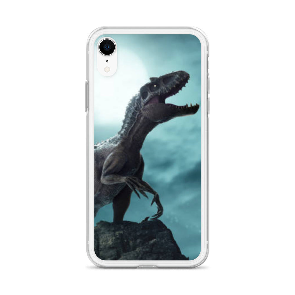 Moonlight Raptor - Dinosaur iPhone Case