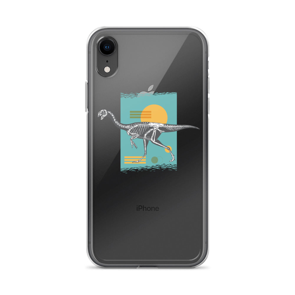 Retro Dinosaur - Dinosaur iPhone Case