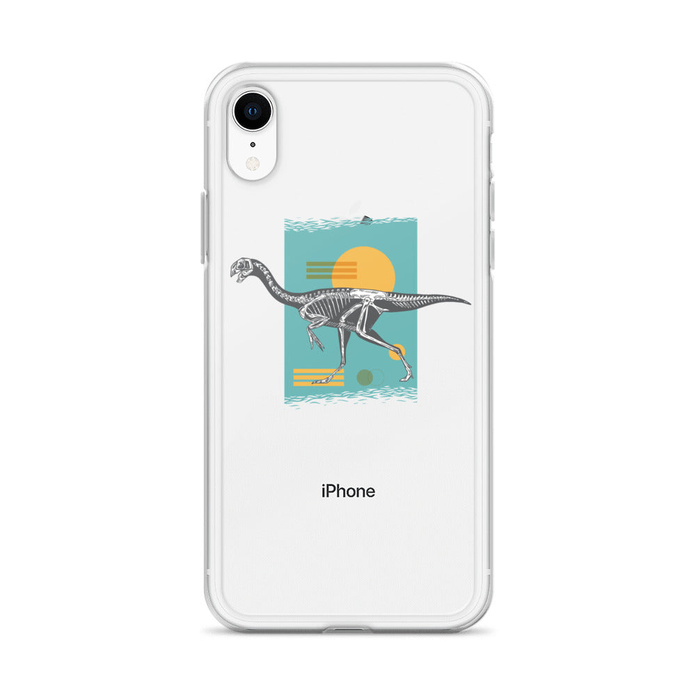 Retro Dinosaur - Dinosaur iPhone Case