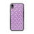 Purple Dino Stomp - Dinosaur iPhone Case