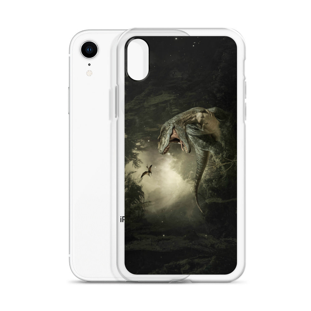 T-Rex Jungle - Dinosaur iPhone Case