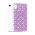 Purple Dino Stomp - Dinosaur iPhone Case