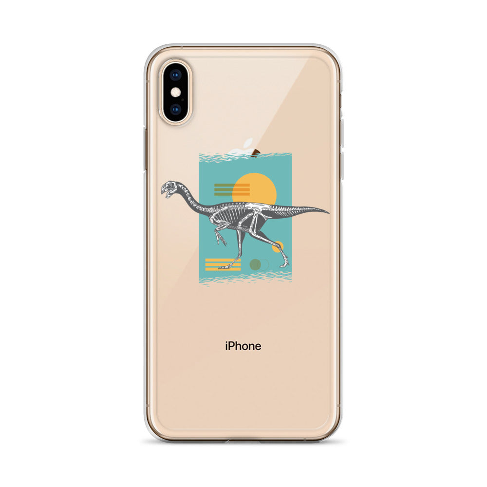 Retro Dinosaur - Dinosaur iPhone Case