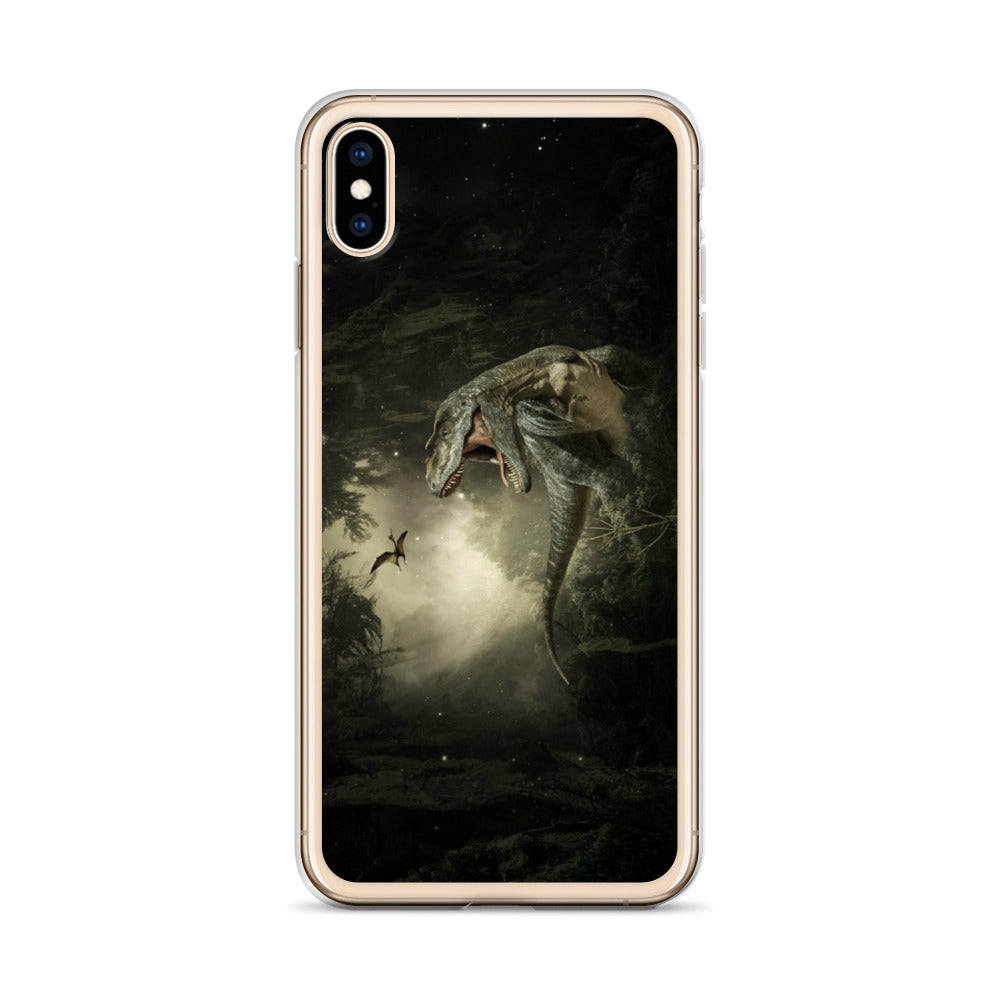 T-Rex Jungle - Dinosaur iPhone Case