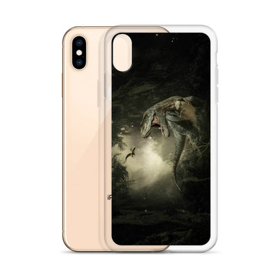 T-Rex Jungle - Dinosaur iPhone Case