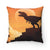 Dinosaur Throw Pillow