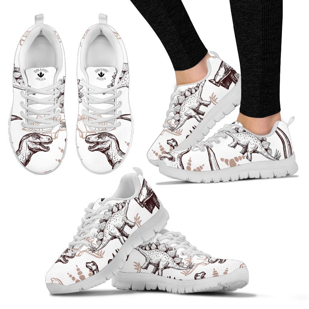 Halloween Fossils - Kid's Dinosaur Sneakers
