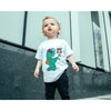 White Toddler Dinosaur Shirt