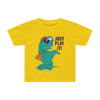 Dinosaur Shirt For Toddlers Yellow