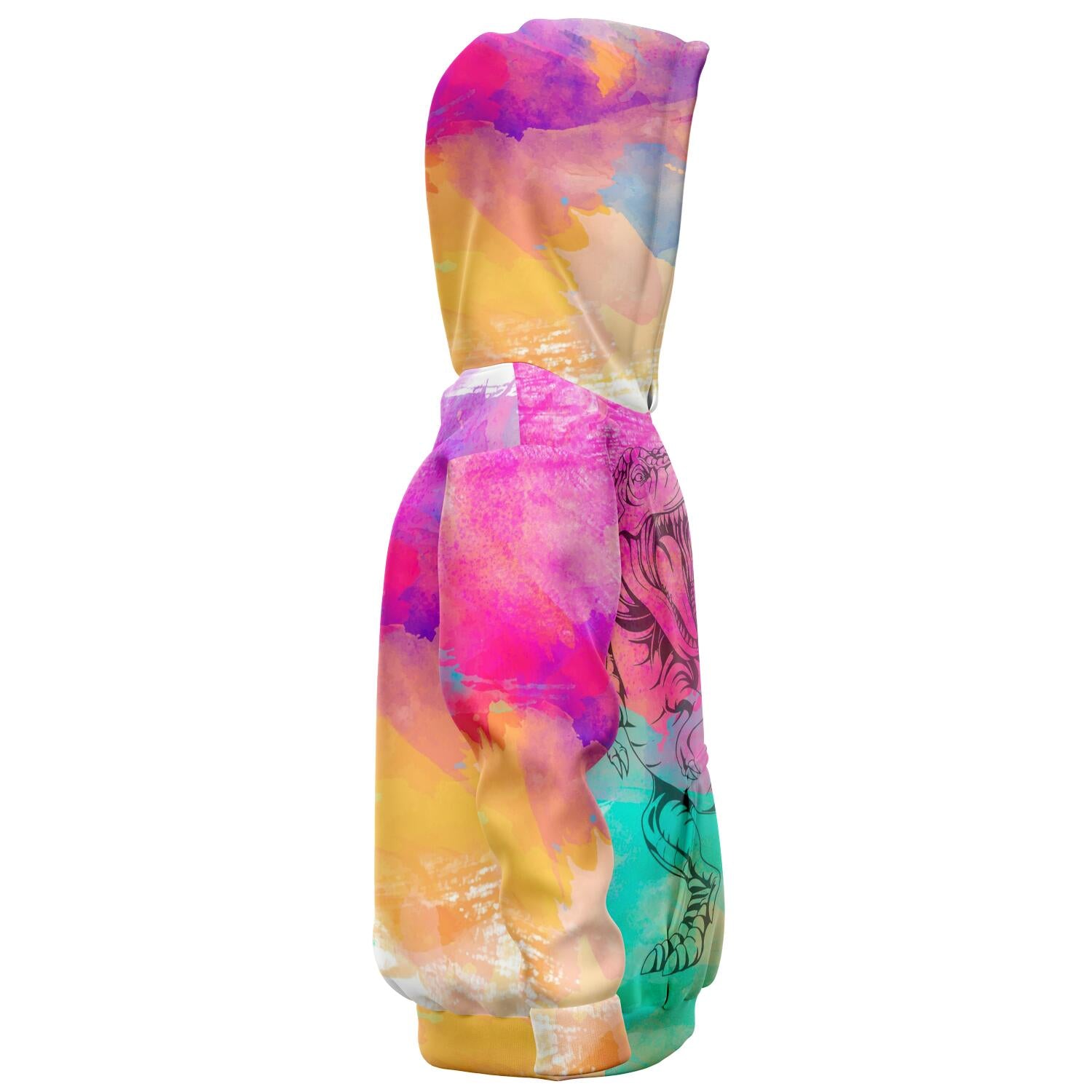 Side of Dinosaur Hoodie