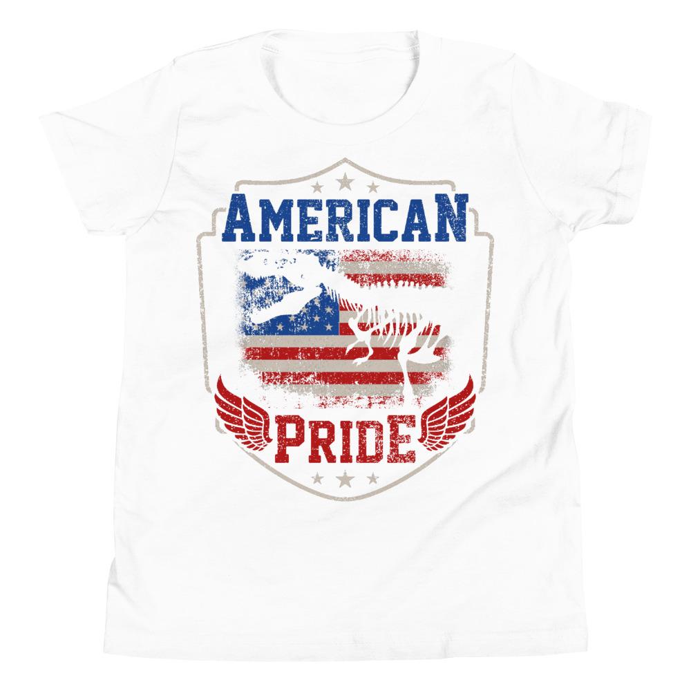 Kids Dinosaur Shirt - American Pride T-Rex
