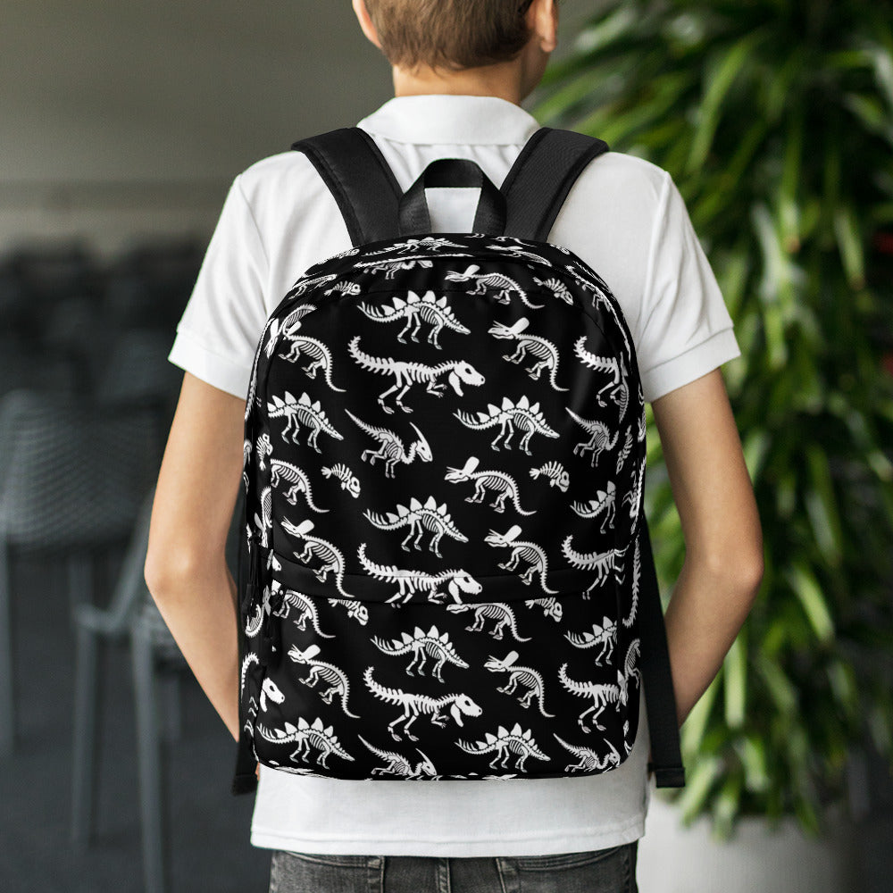 Dinosaur Skeletons - Kids Dinosaur Backpack