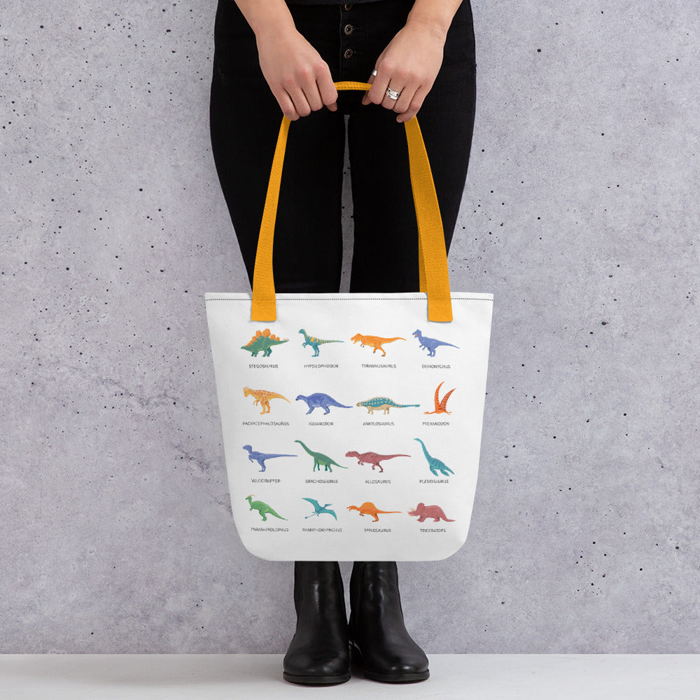 Tote Bag Of Dinosaurs