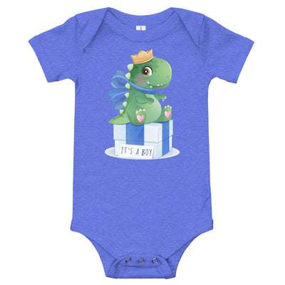 Dinosaur Baby Bodysuit - It's A Boy