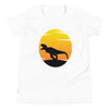 Sunset T-Rex - Kids Dinosaur Shirt