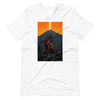 Dinosaur Volcano - Adult Dinosaur Shirt