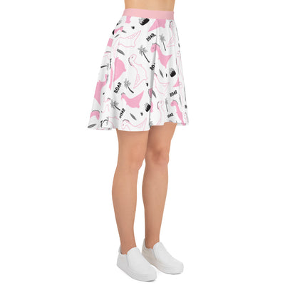 Pink Dinosaur Skirt