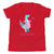 Super Girl - Girls Dinosaur Shirt