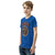 Blue Kids Dinosaur Shirt