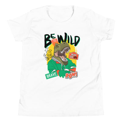 Be Wild - Kids Dinosaur Shirt