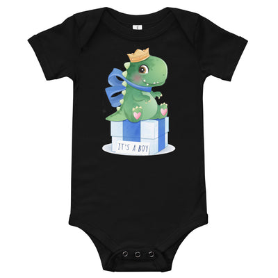 Dinosaur Baby Bodysuit - It's A Boy