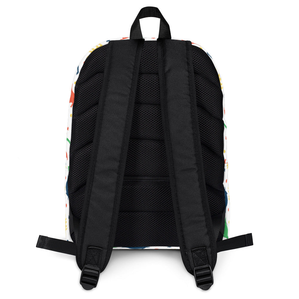 Colorful Dinos - Kids Dinosaur Backpack