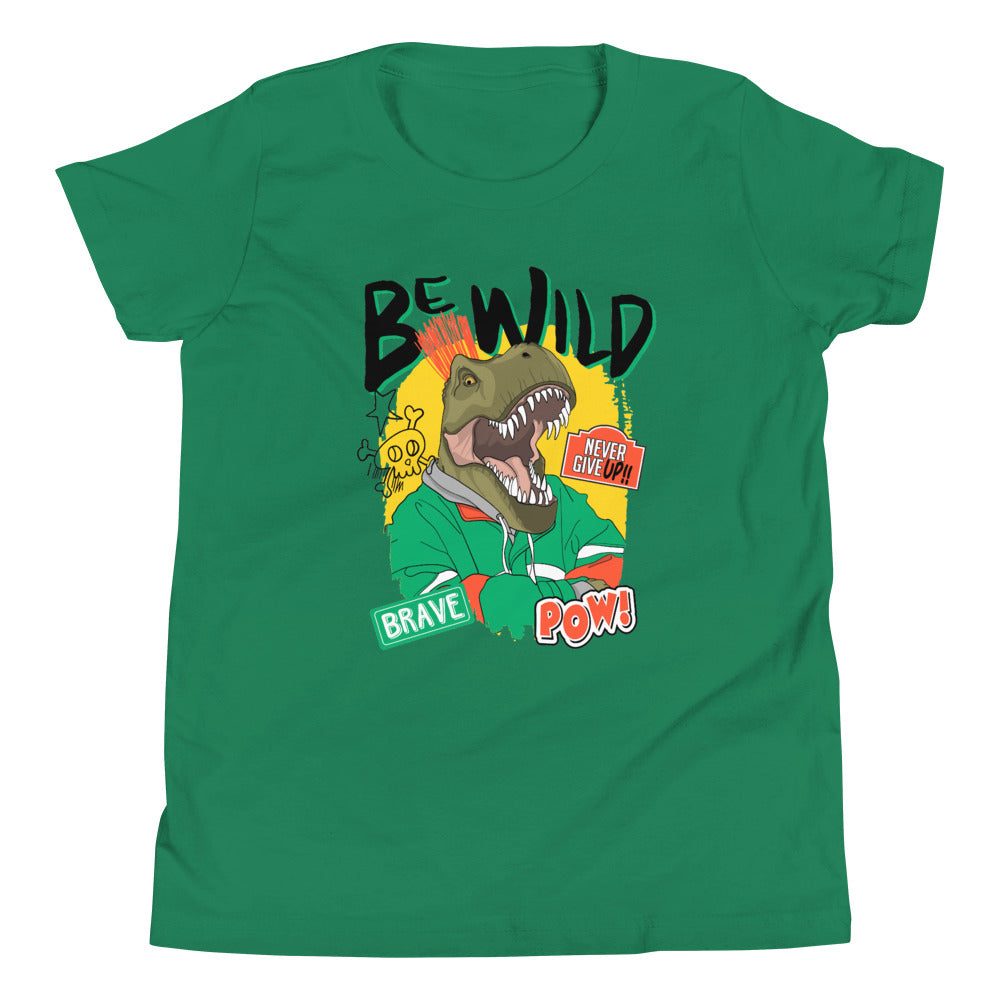 Green Dinosaur Shirt Kids