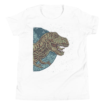 T-Rex Half Moon - Kids Dinosaur Shirt