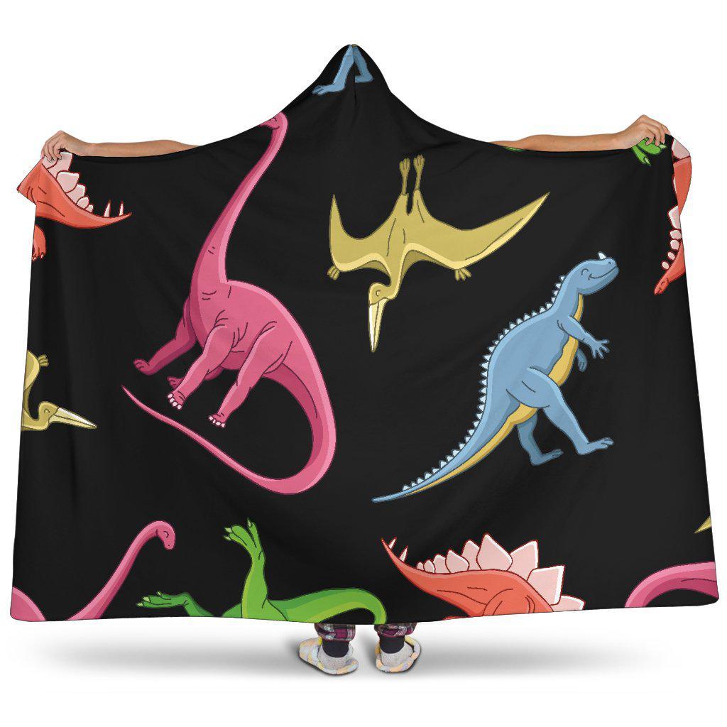 Hooded Dinosaur Blanket