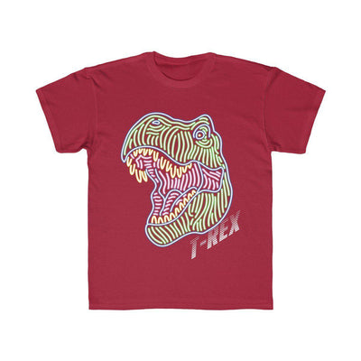 Dinosaur Shirt For Kids - Red