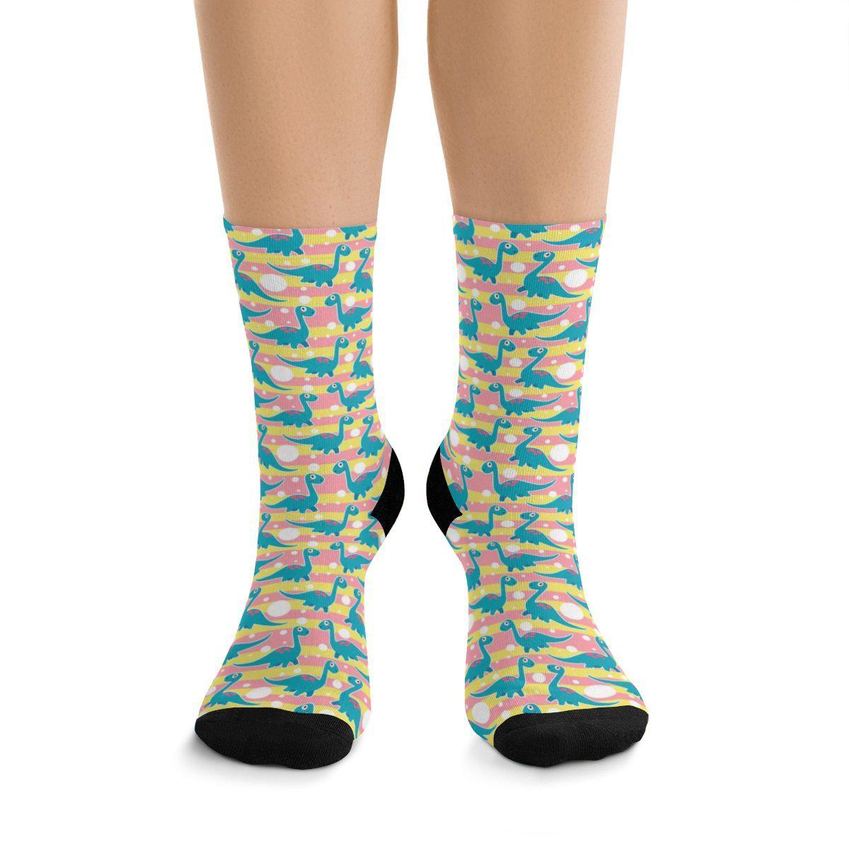 Dinosaur Socks Womens