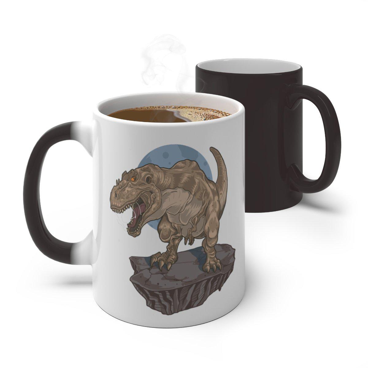 dinosaur mug that changes with heat