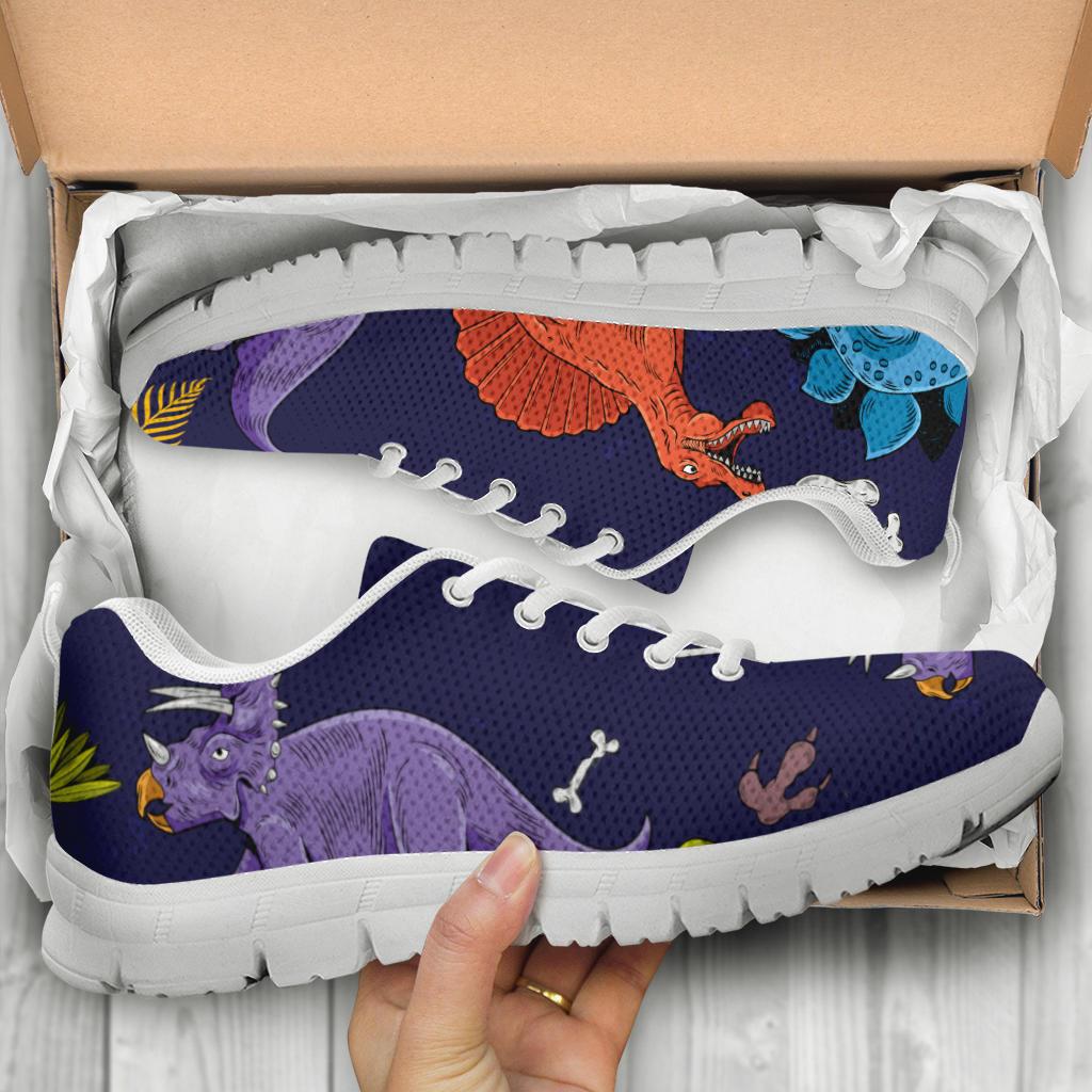 Purple Rhinestone Sneakers – Pink Dinosaur Boutique