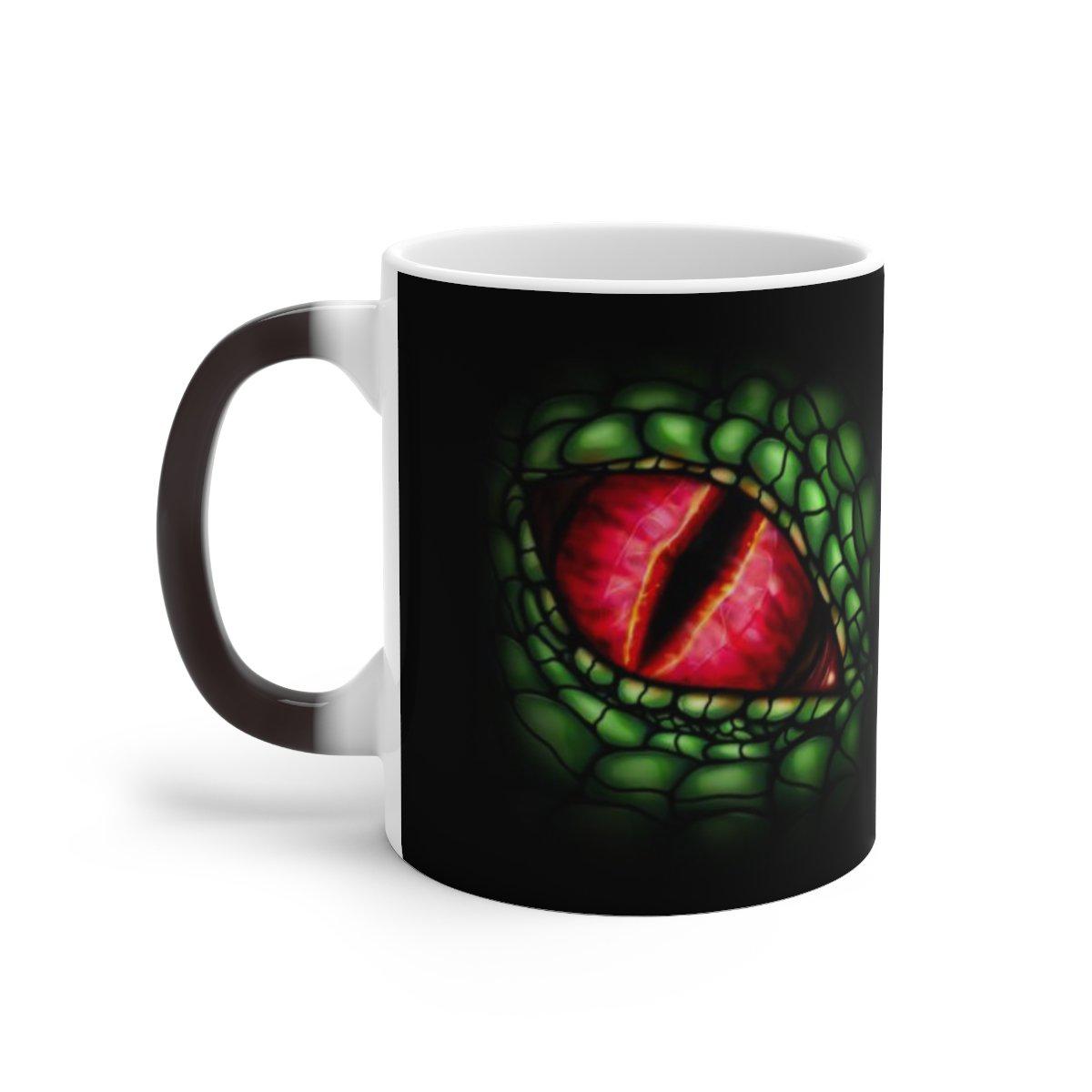 dinosaur mug that changes with heat