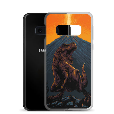 Volcanic T-Rex - Dinosaur Samsung Case